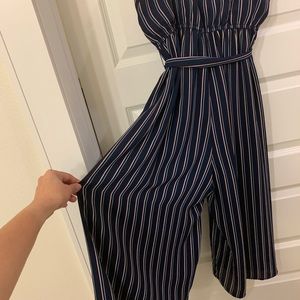 Navy Romper